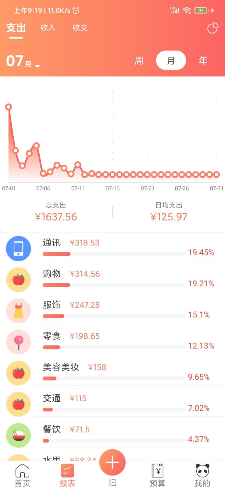 熊猫记账app
