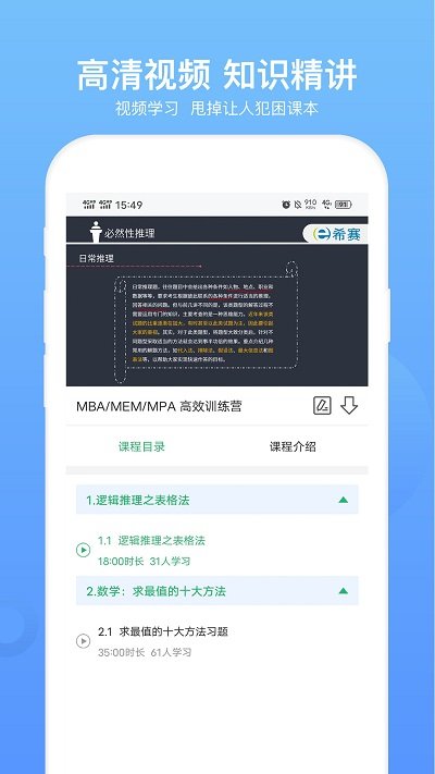 MBA联考题库app