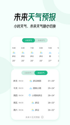 口袋天气预报app